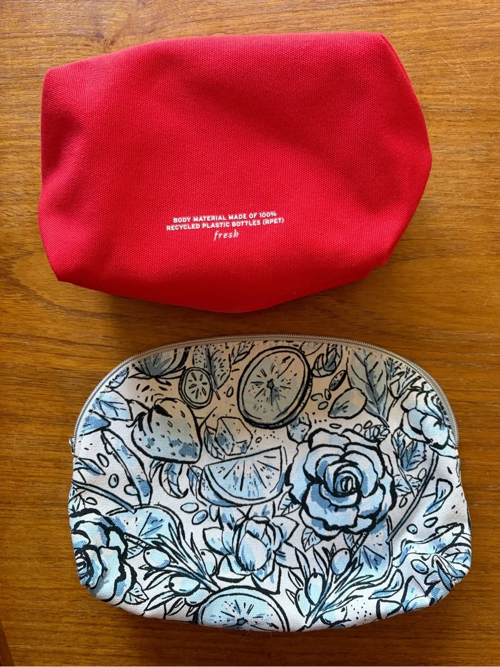 Set of two makeup bags from Fresh